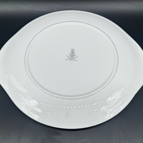 Royal Doulton Musicale Cake Plate Bone China England - Picture 4 of 5